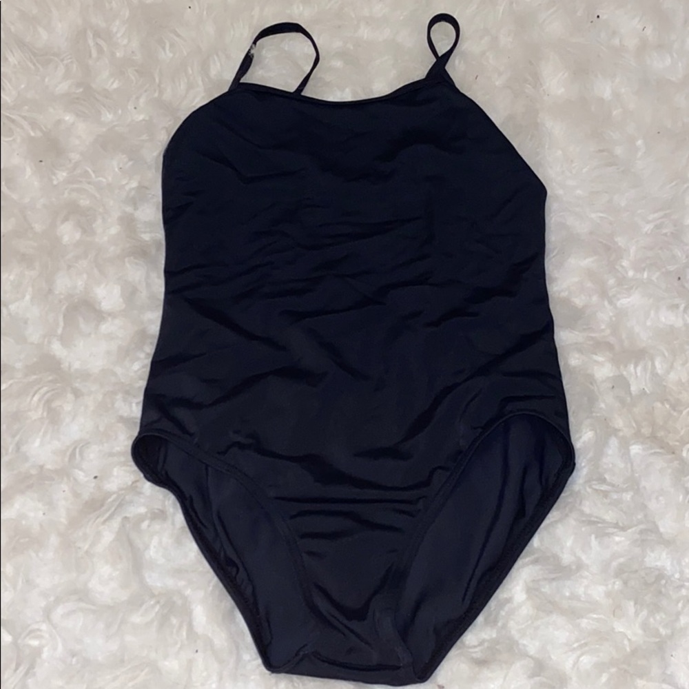balera black leotard